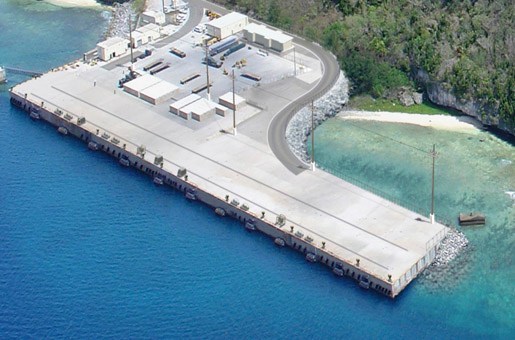 Kilo Wharf Extension Guam US Navy durability modeling